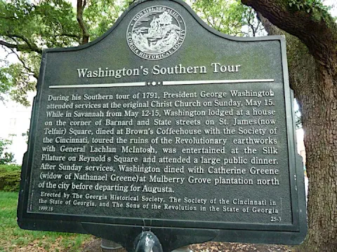 washington slept here